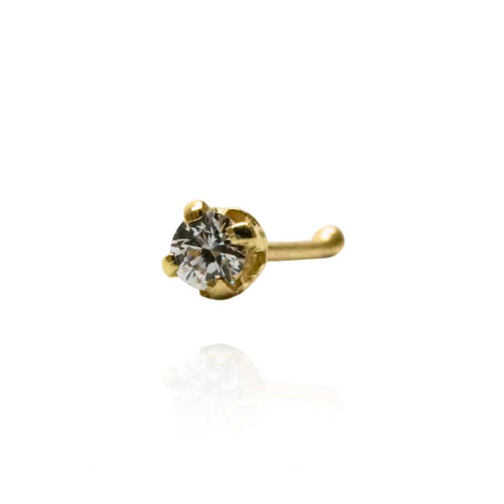 PIERCING RECTO BLANCO